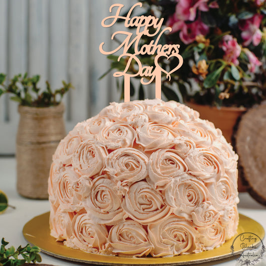 Happy Mother's Day • Cake Topper • 120mm