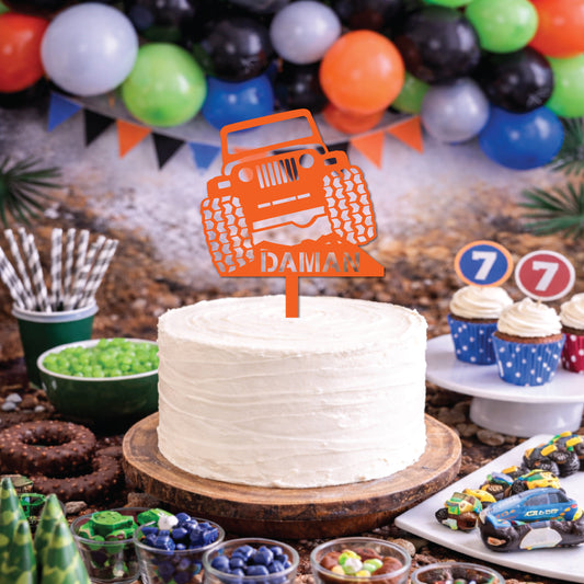 Monster Truck • Custom Cake Topper • 120mm