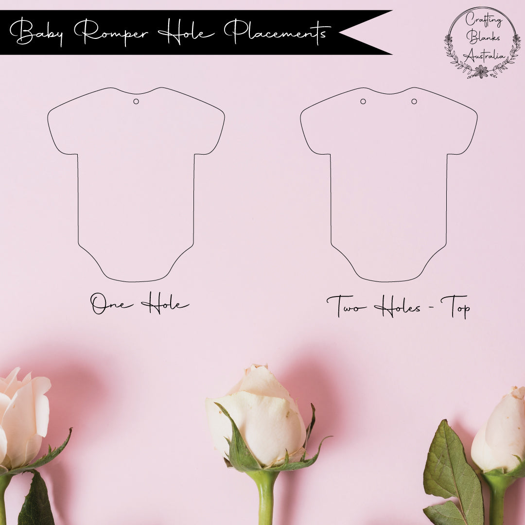 Baby Romper • Blank Shape • 200mm