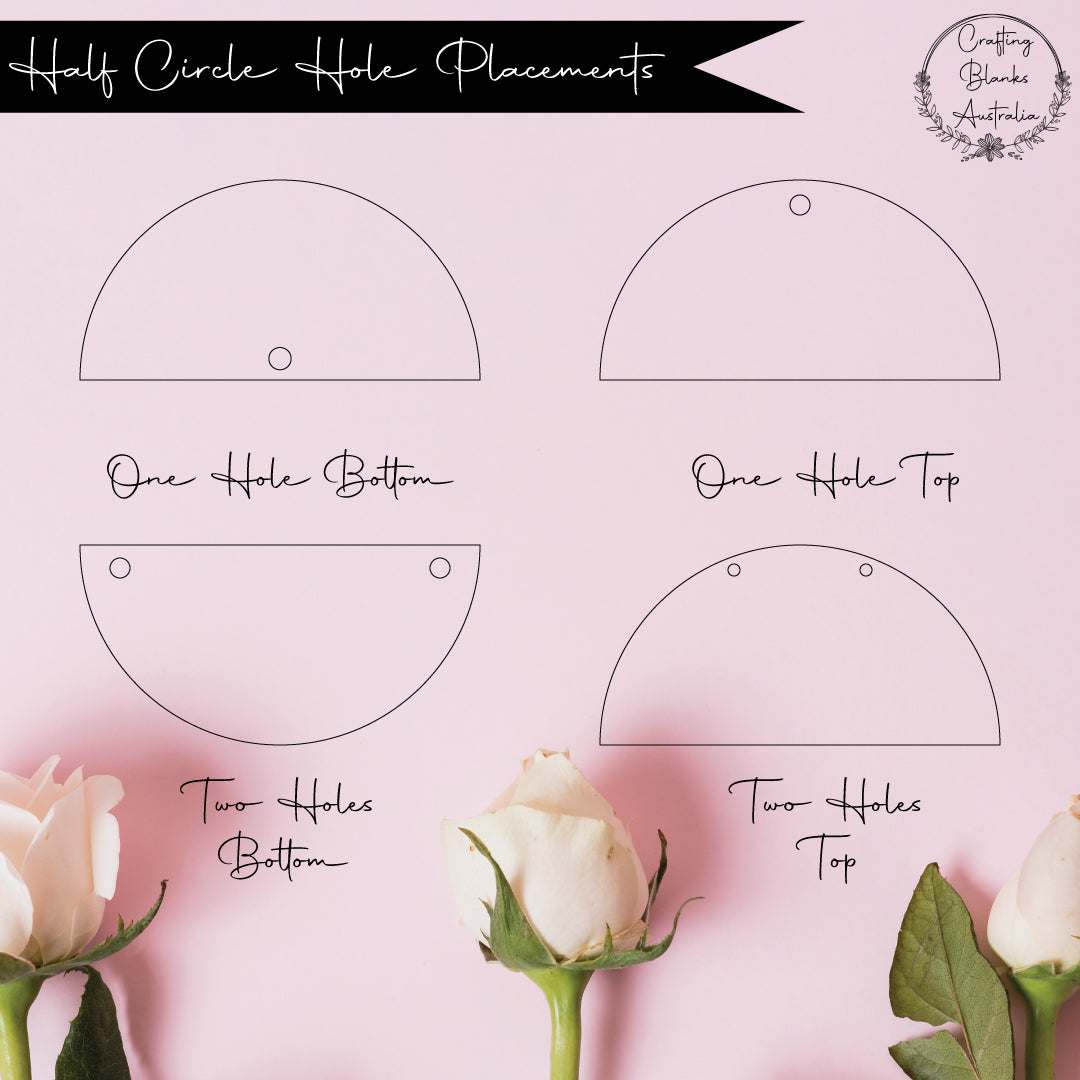 Half Circle • Blank Shape • 700mm