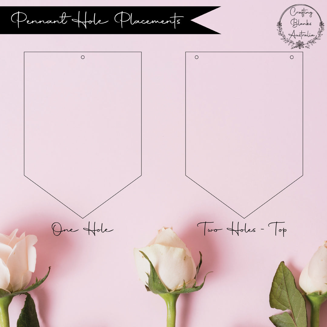 Pennant • Blank Shape • A3