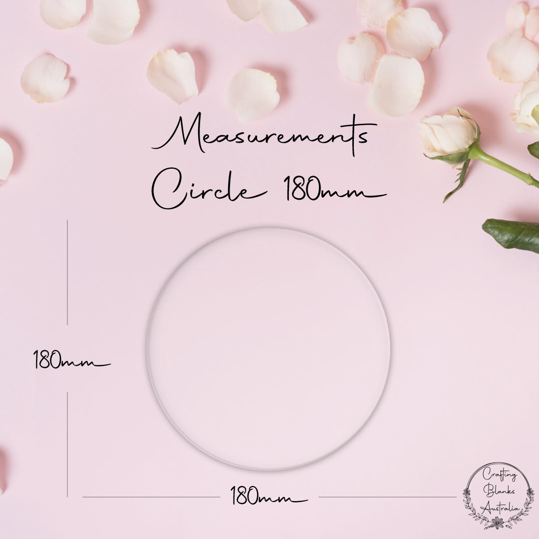 Circle • Blank Shape • 180mm
