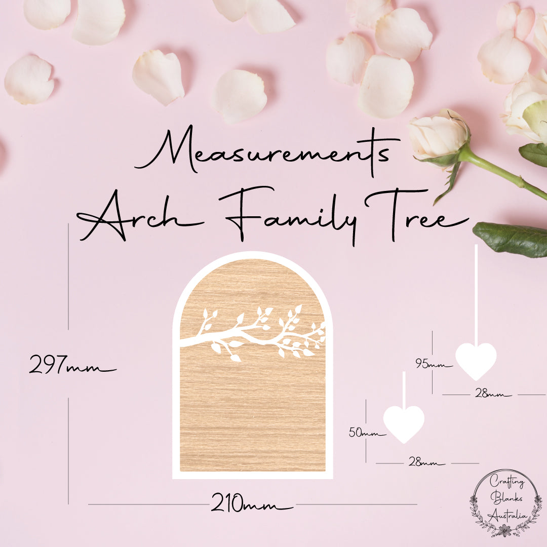 Family Tree • Branch/Hearts • Frame