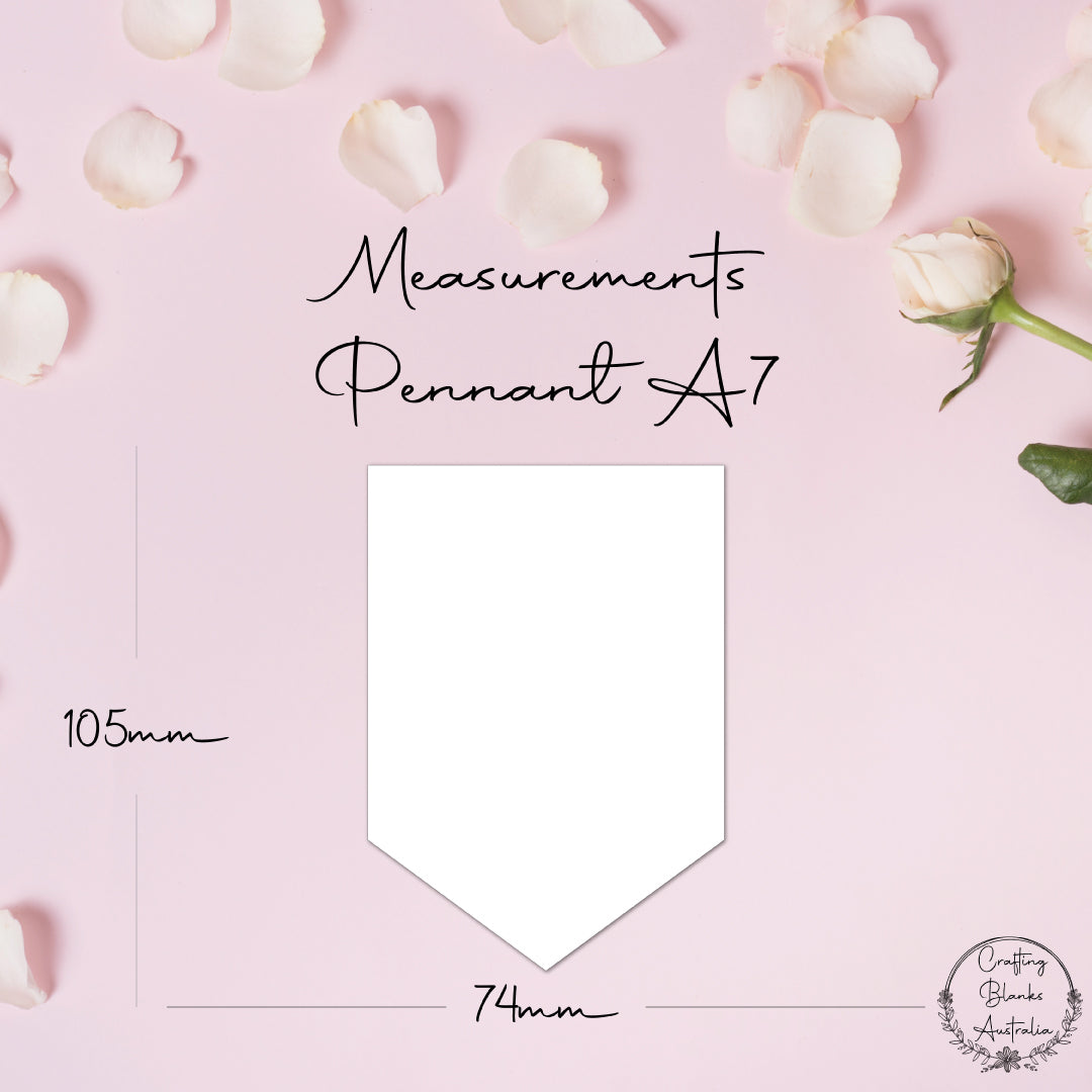 Pennant • Blank Shape • A7