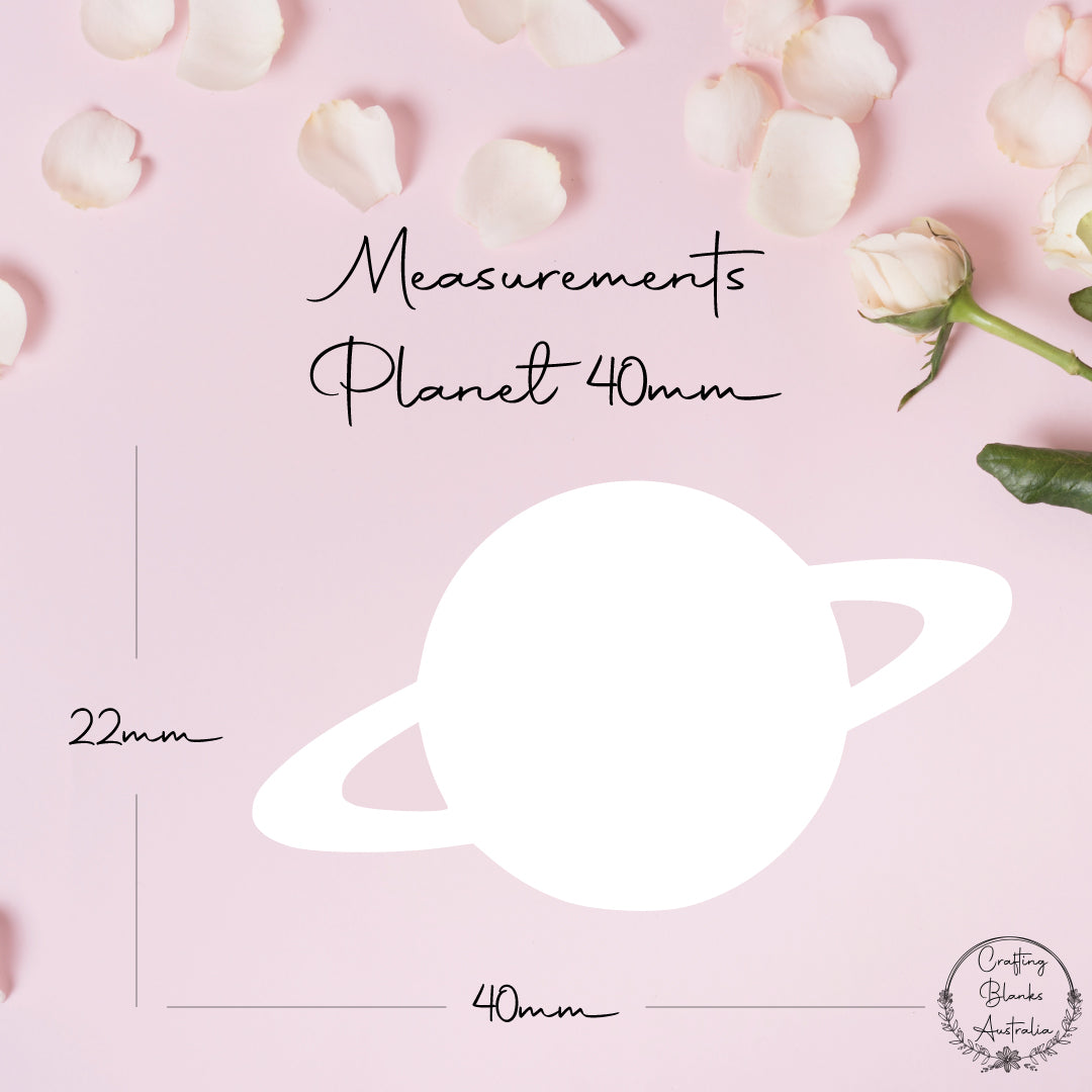 Planet • Blank Shape • 40mm