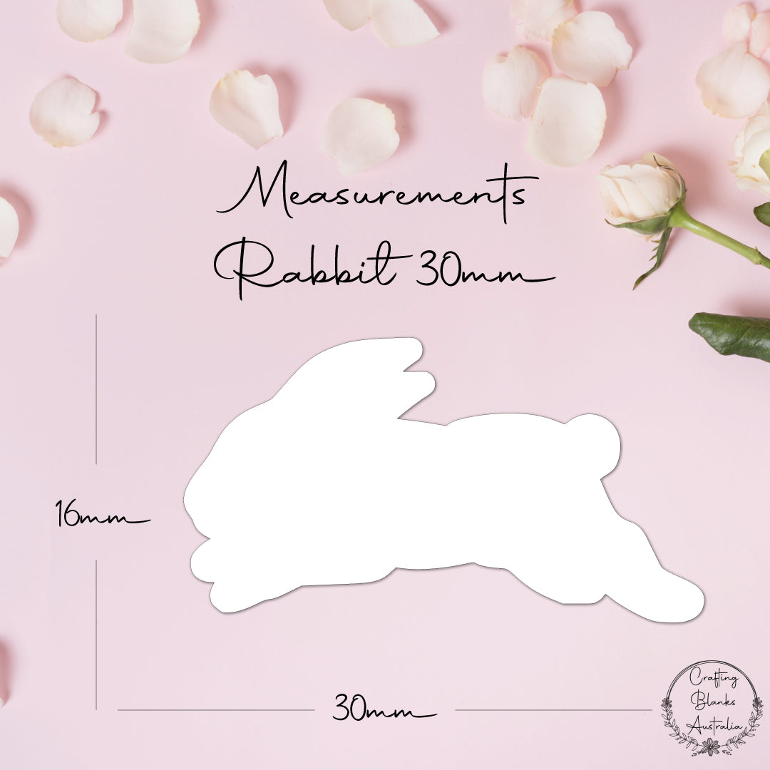 Rabbit • Blank Shape • 30mm