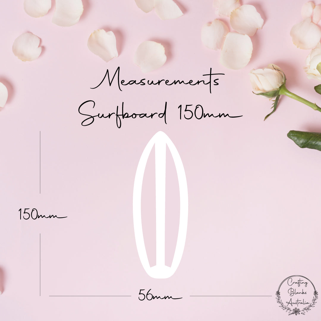 Surfboard • Blank Shape • 150mm