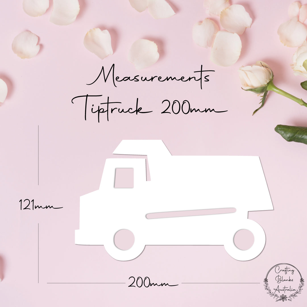 Tiptruck • Blank Shape • 200mm