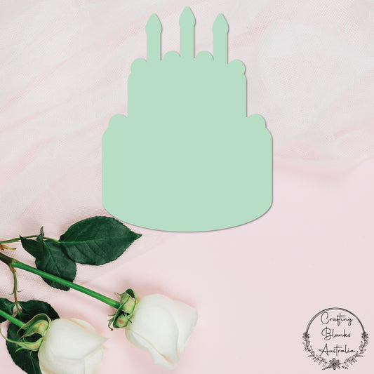 Birthday Cake • Blank Shape • 70mm