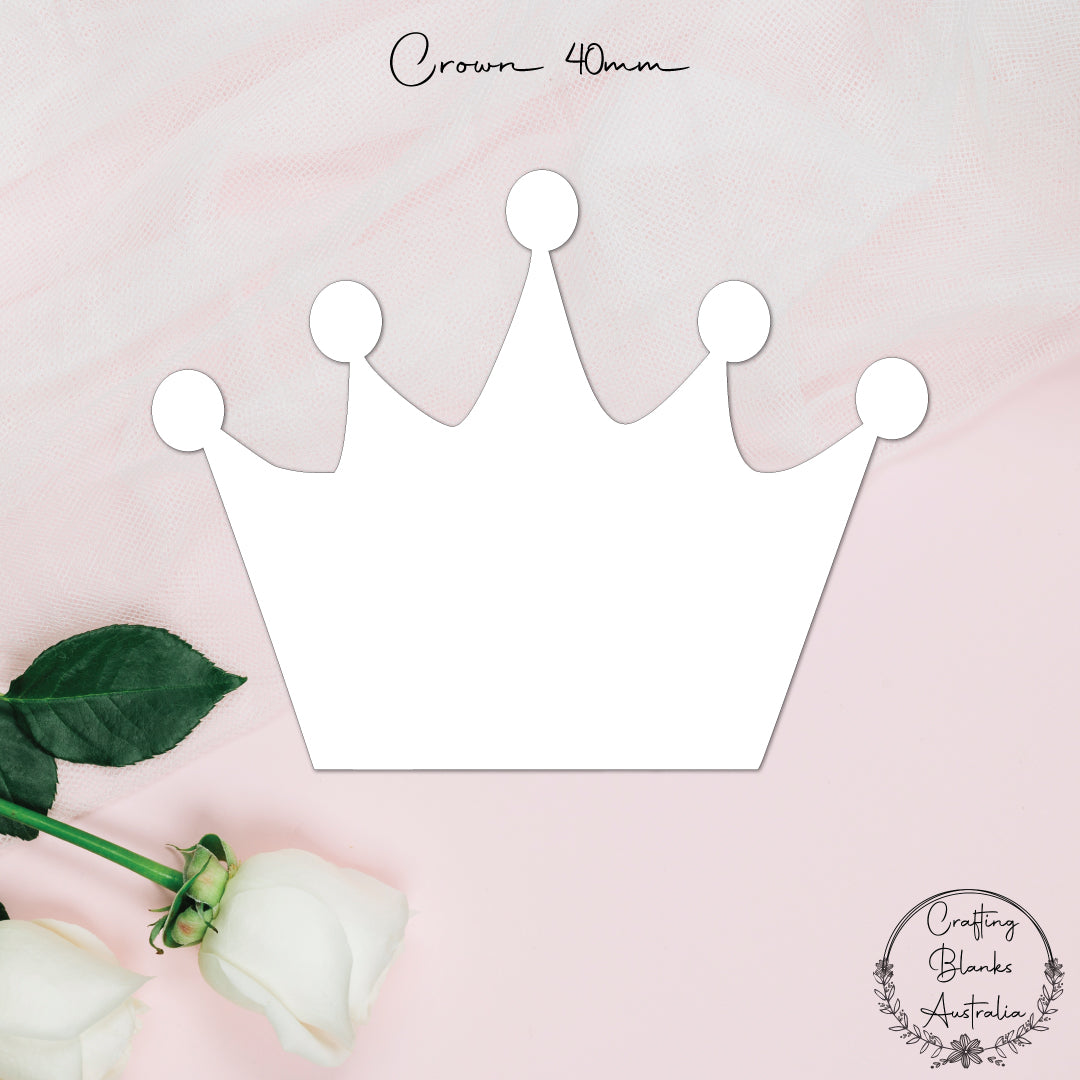 Crown • Blank Shape • 40mm