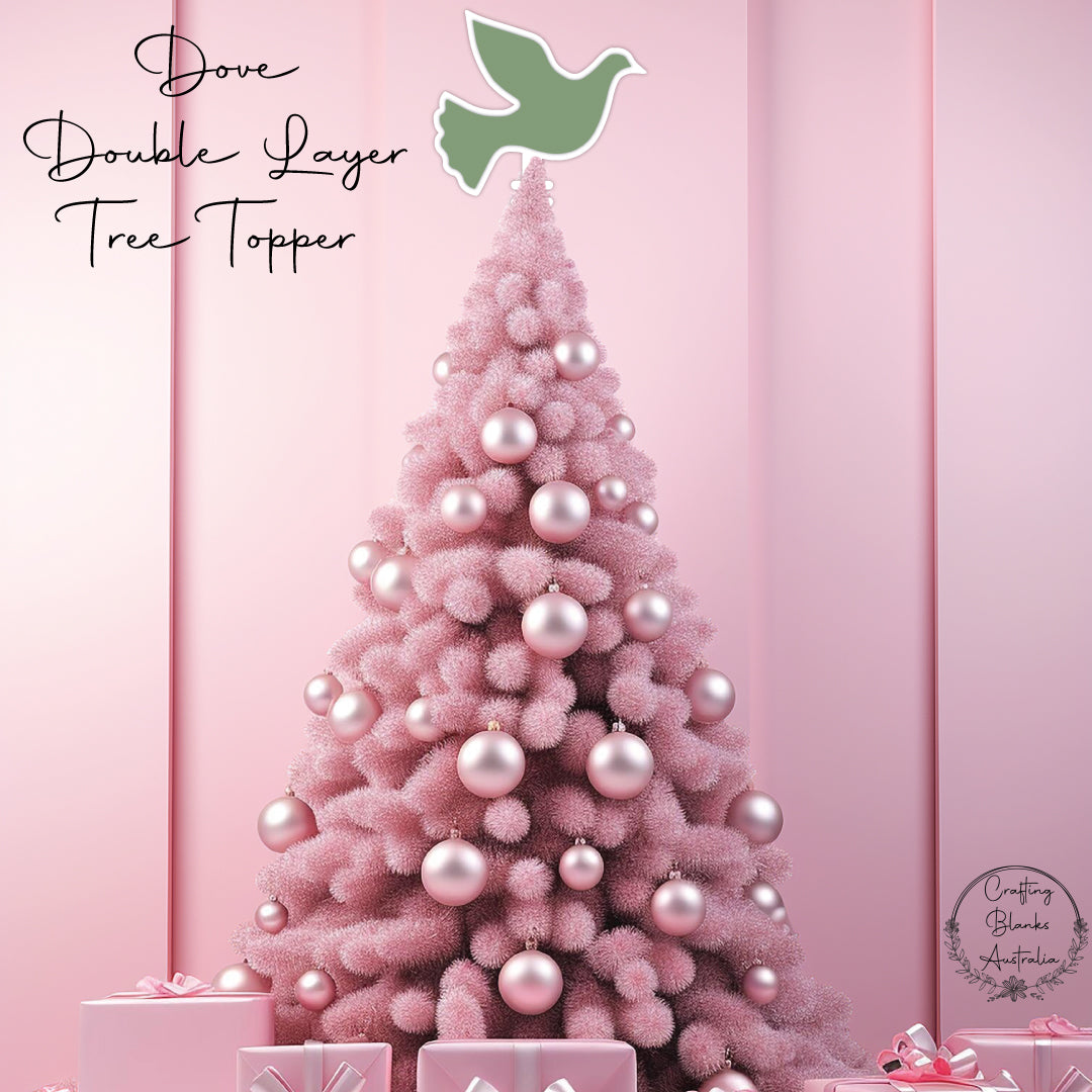 Dove • Double Layer • Tree Topper