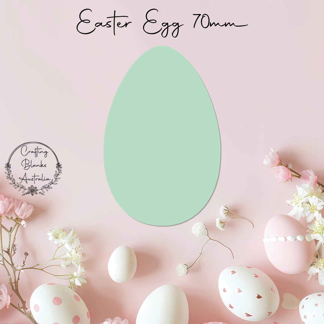 Easter Egg • Blank Shape • 70mm