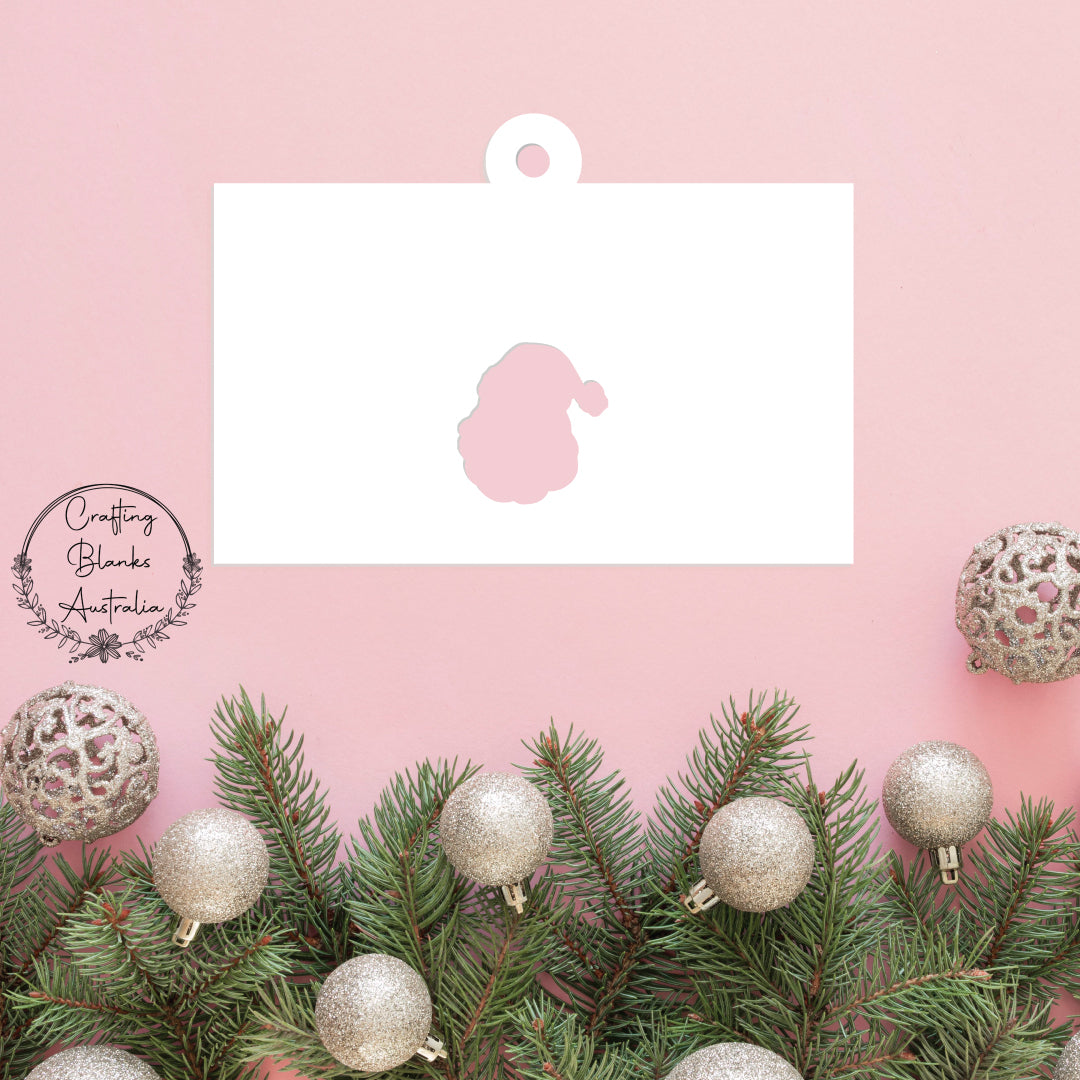 Santa • Gift Card Holder • 100mm