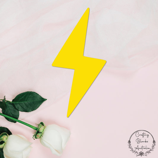 Lightning Bolt • Blank Shape • 40mm