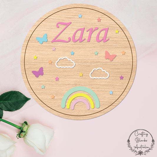Rainbow • Custom Sign • 400mm