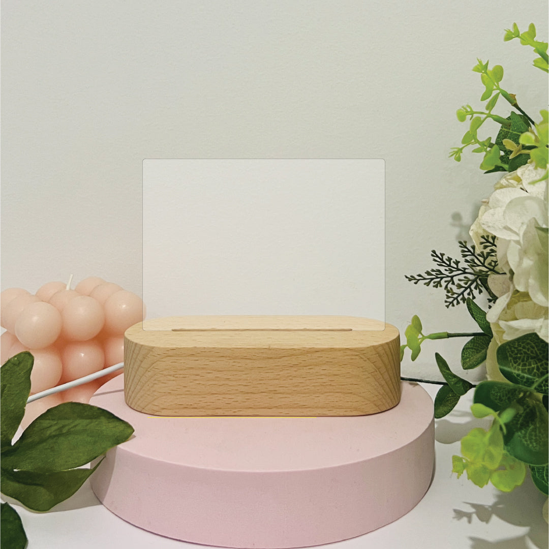 Rectangle Horizontal • Blank Shape • Night Light