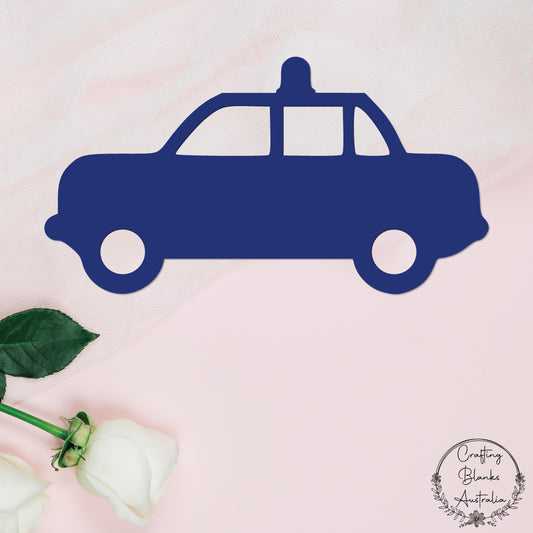 Police Car • Blank Shape • 40mm
