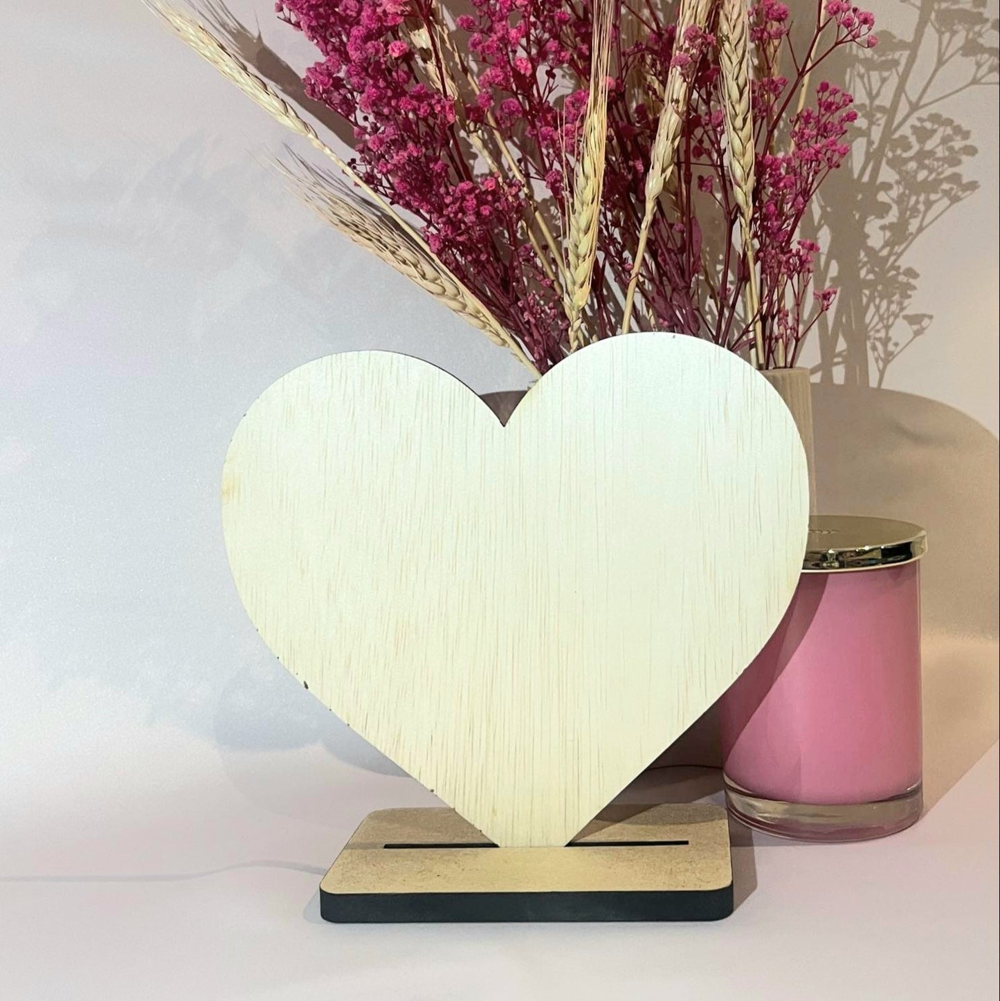 Heart Sign on stand
