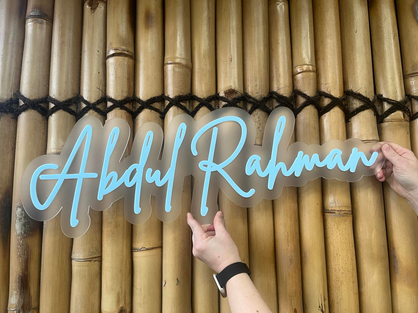 Wording Double Layer • Custom • 600mm