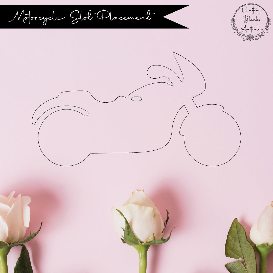 Motorcycle • Blank Shape • 70mm