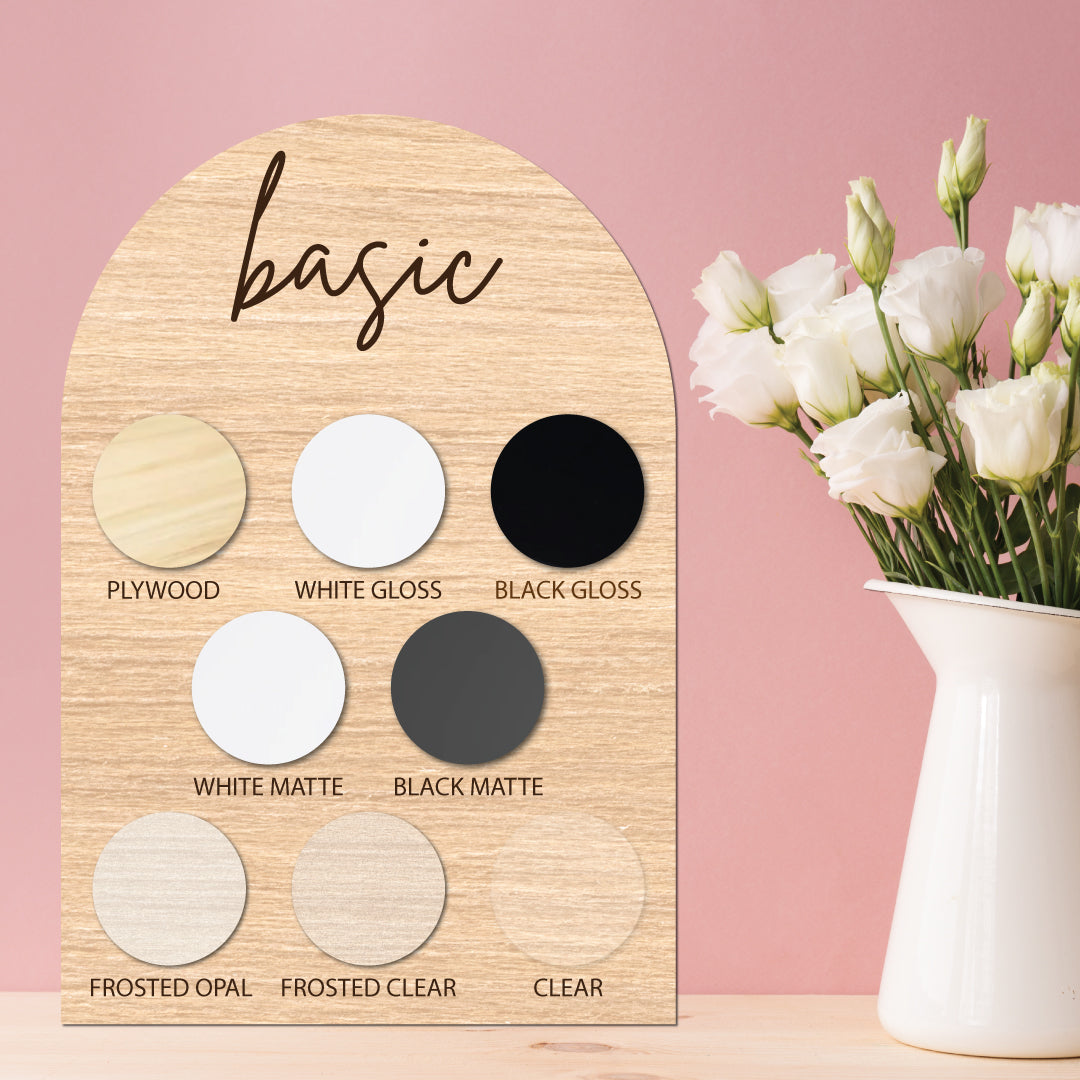 Rounded Square • Blank Shape • 60mm