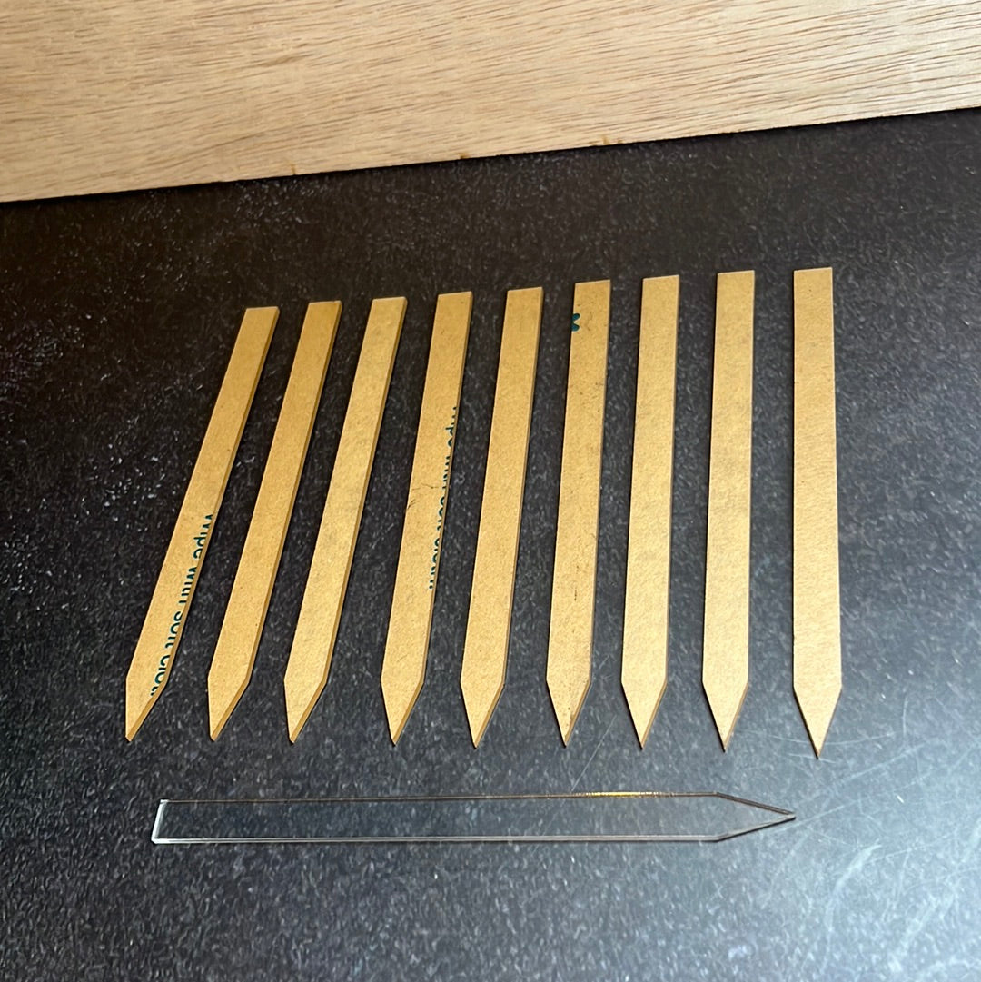 Cake Topper Sticks | Pack 10 | 150mm