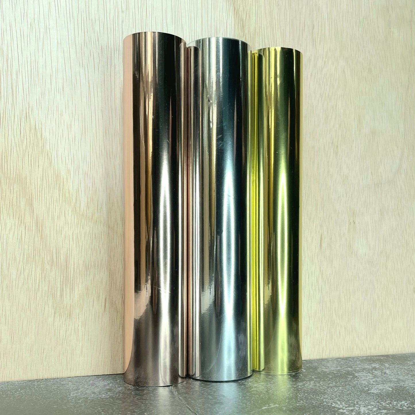 Metallic Chrome • Heat Transfer • Vinyl