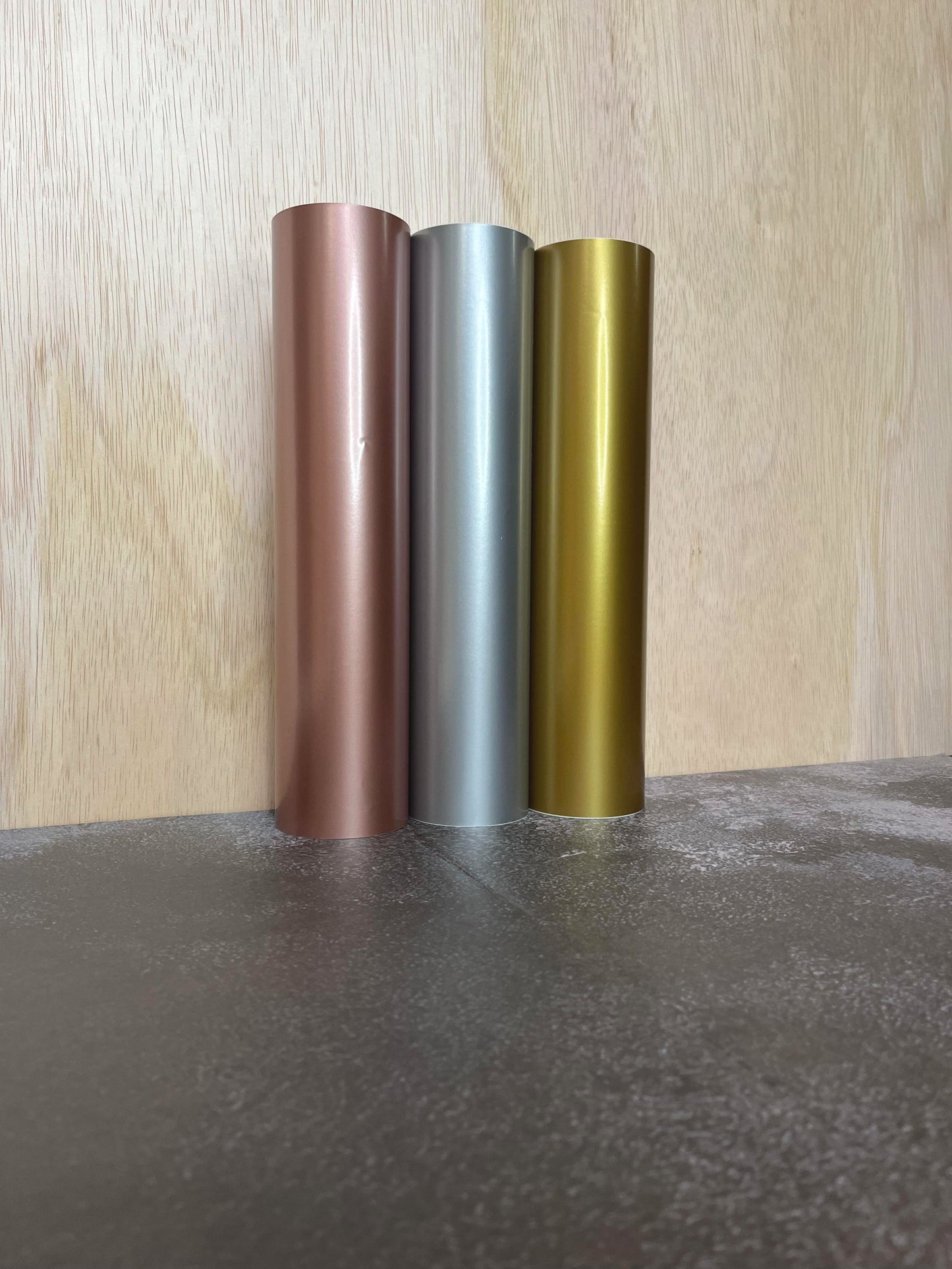 Matte Chrome • Self Adhesive • Vinyl