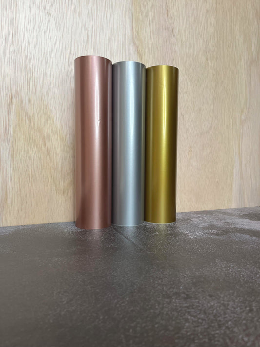 Matte Chrome • Self Adhesive • Vinyl