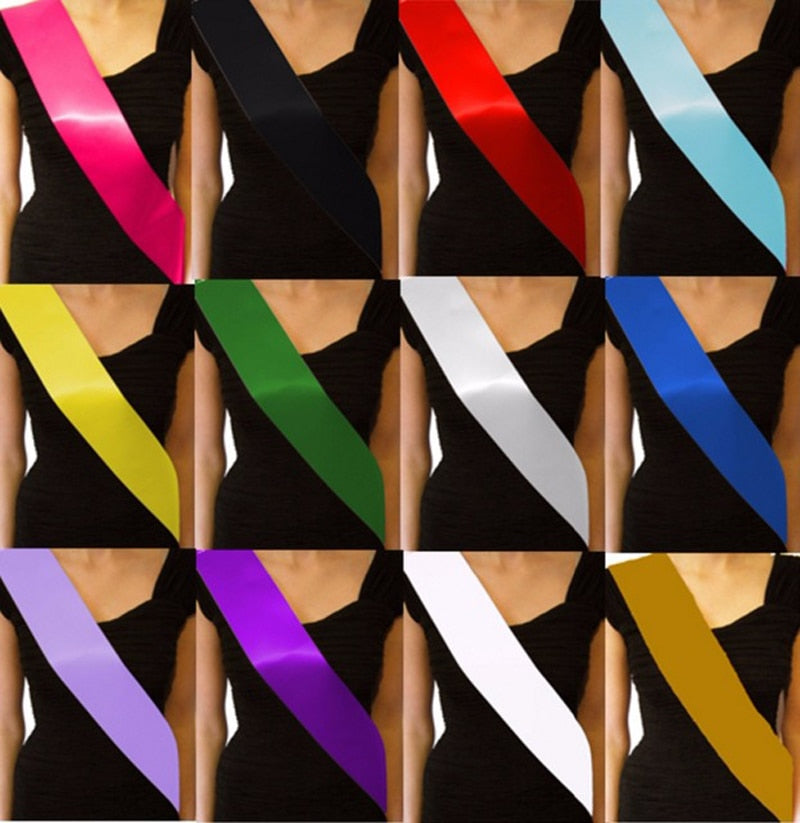 Plain Blank Sashes