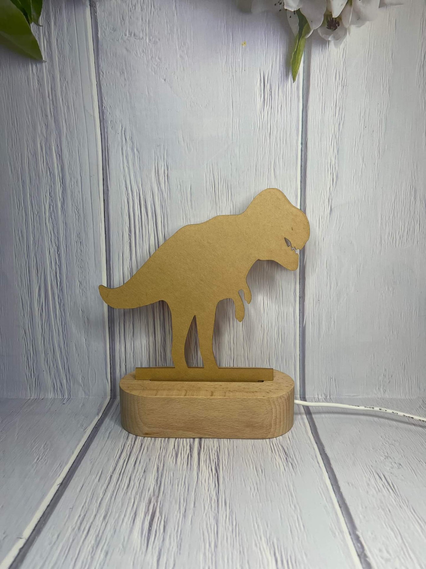 T-Rex • Blank Shape • Night Light
