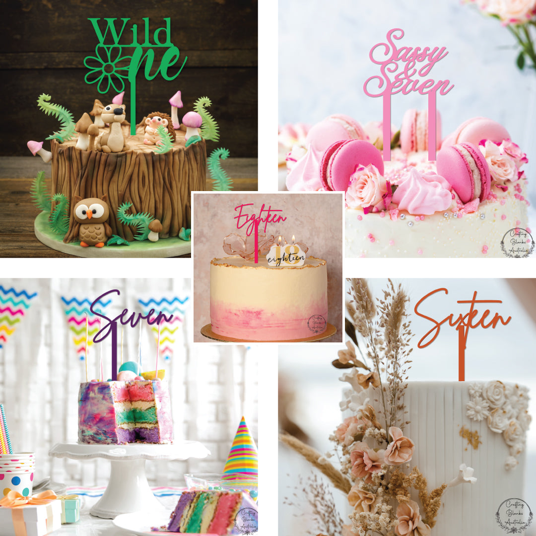 Cake Toppers | Numbers