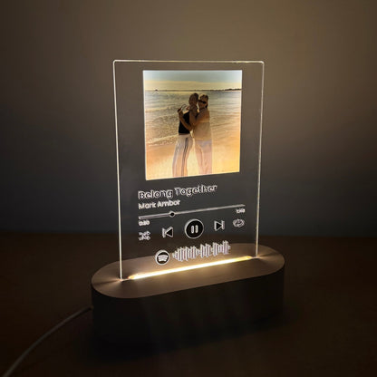 Custom Song Plaque/Keyring • Printed