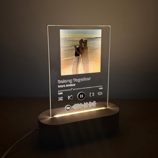 Custom Song Plaque/Keyring • Printed