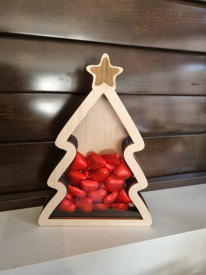 Christmas Tree • Money Box • Chocolate Drop Box