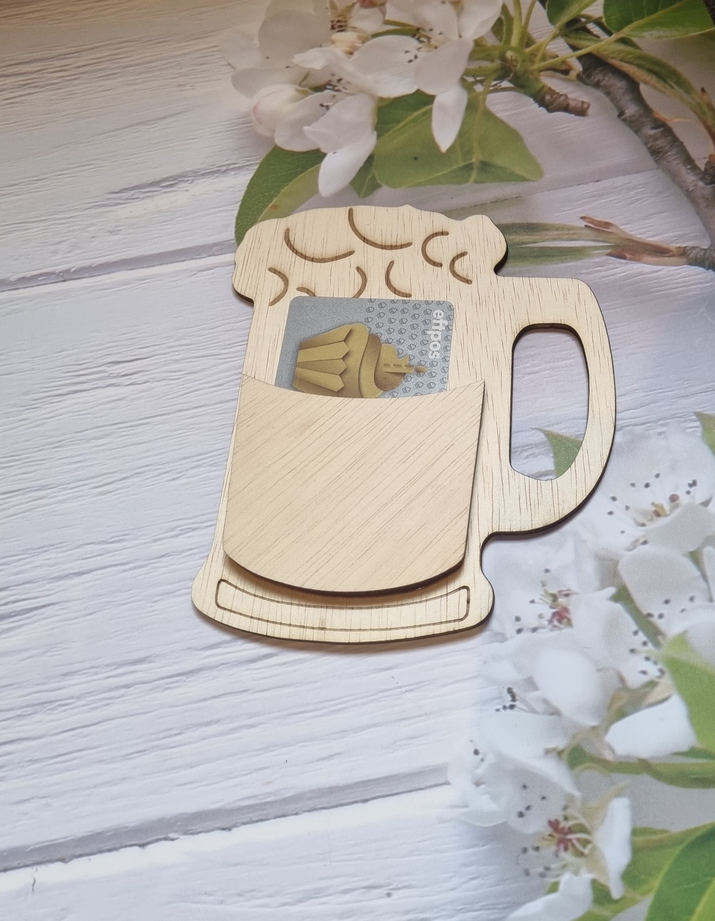 Cup Shape Gift Card holder