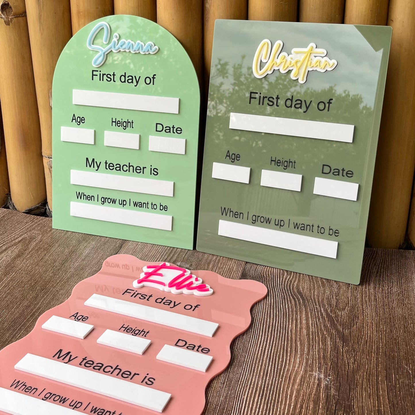 Announcement Board • Blank Shape • A3