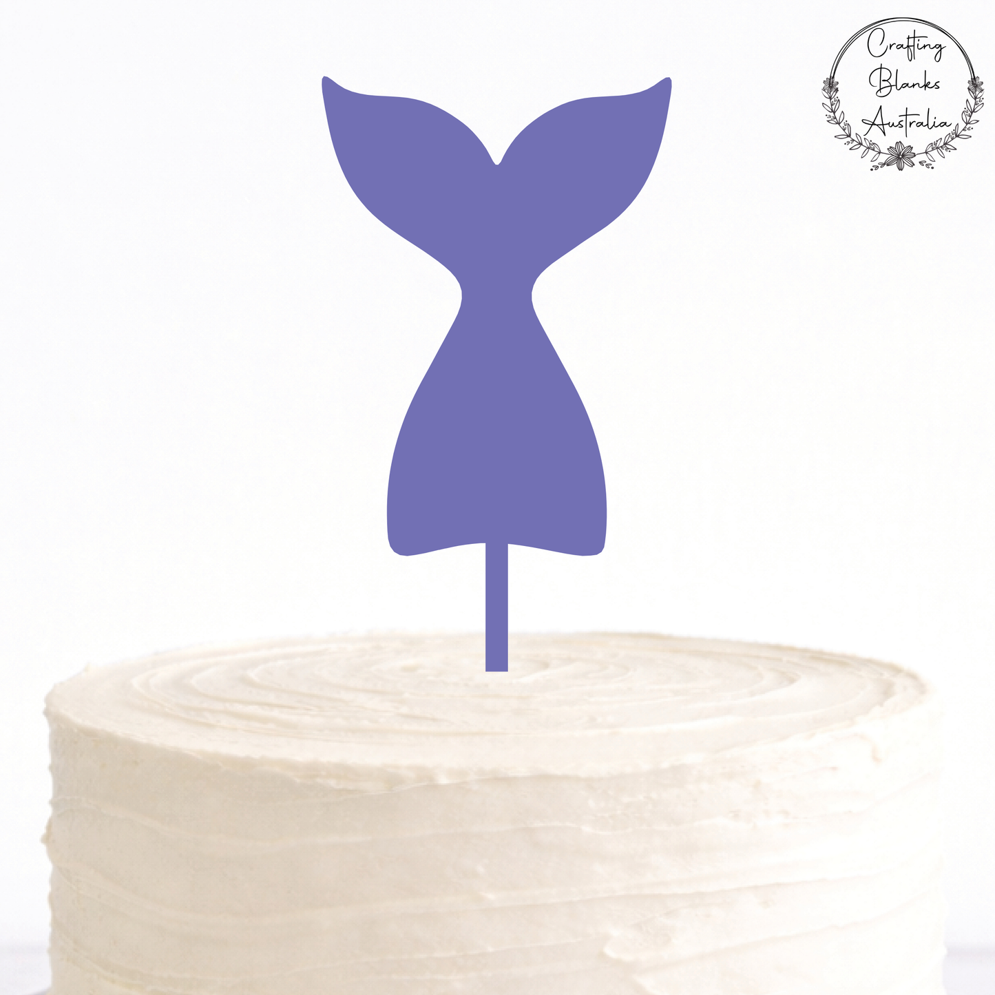 Mermaid Tail • Cake Topper • 150mm