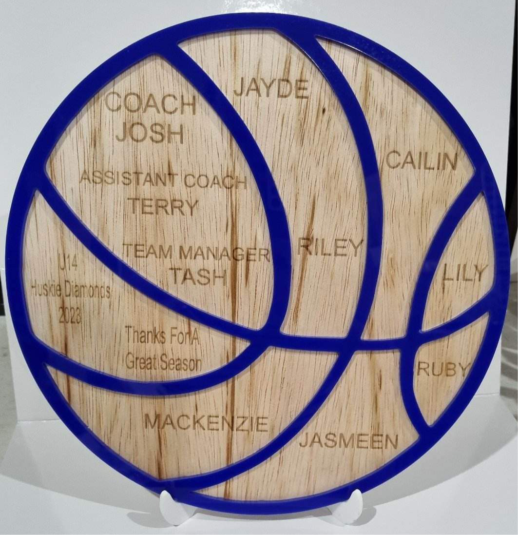 Balls • Sports Plaque • 250mm