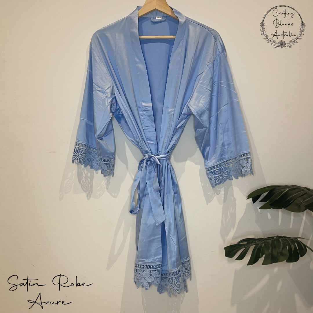 Adult Satin Robes Plus Size