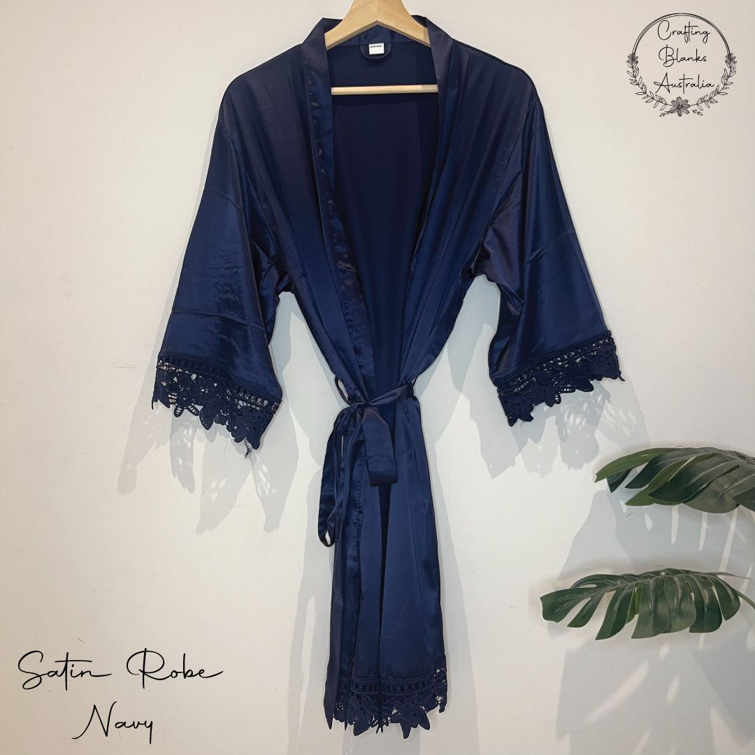 Adult Satin Robes Plus Size