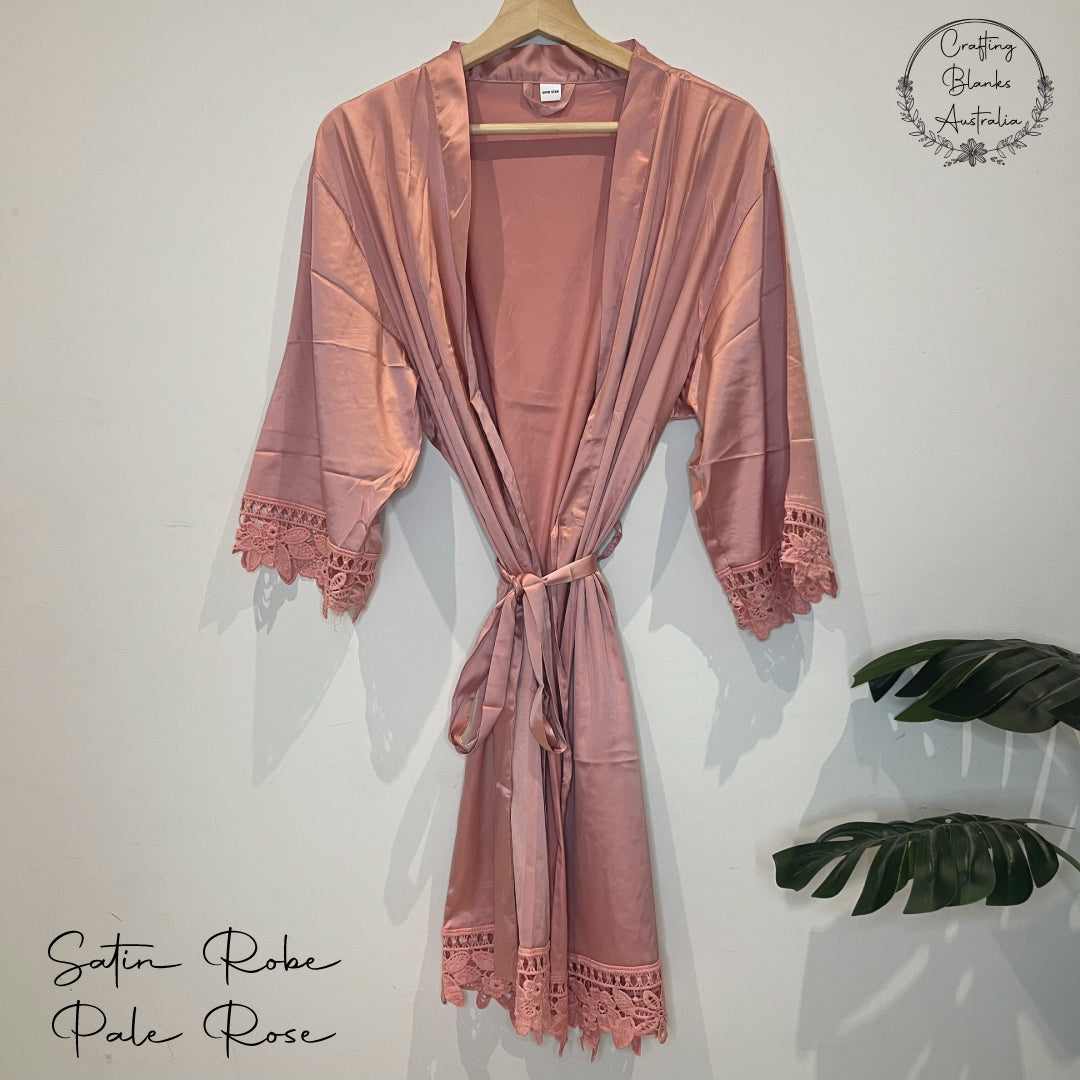 Childrens Satin Robes