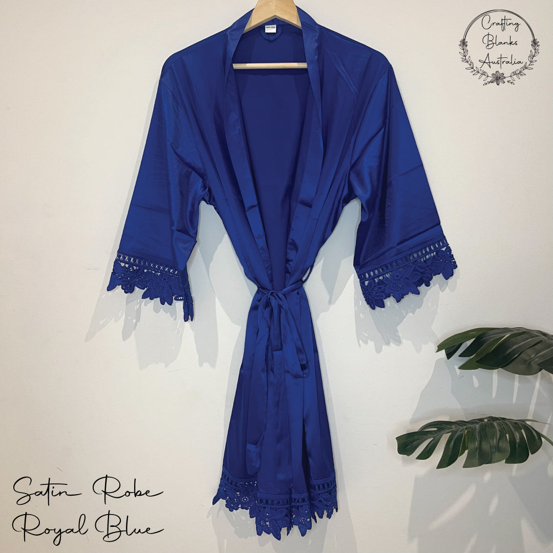 Adult Satin Robes Plus Size