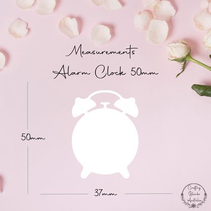 Alarm Clock • Blank Shape • 50mm