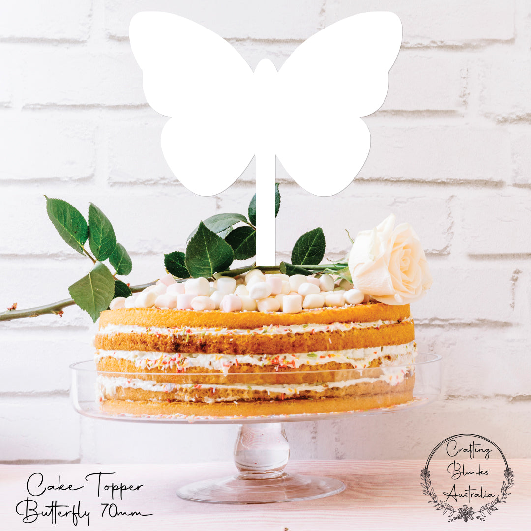 Butterfly • Cake Topper • 70mm