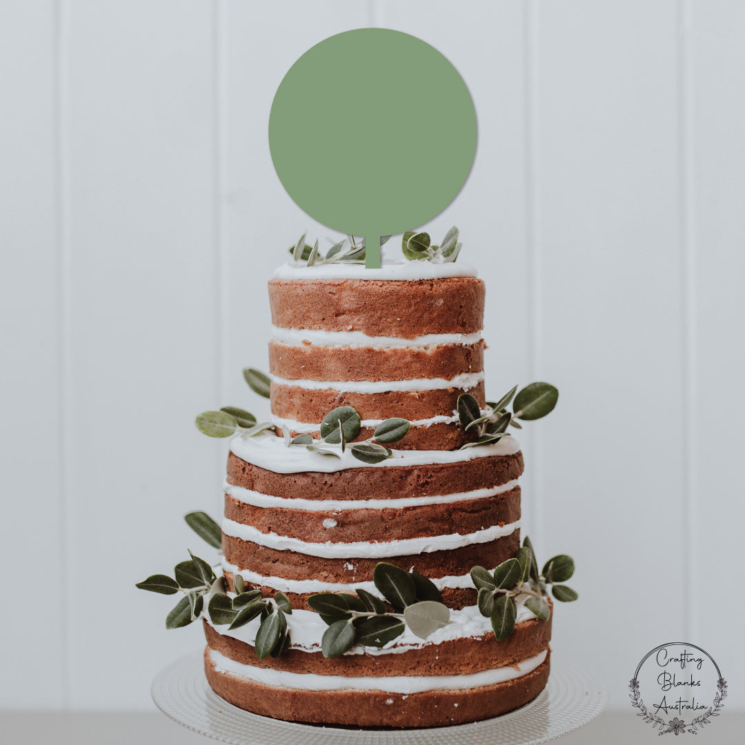 Round • Cake Topper • 100mm