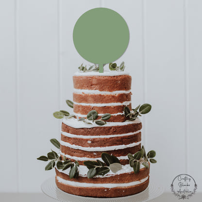Round • Cake Topper • 70mm