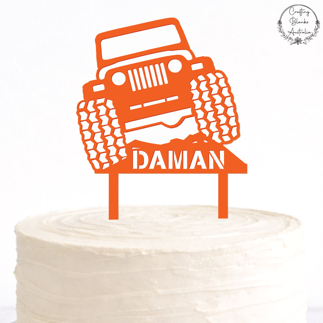 Monster Truck • Custom Cake Topper • 120mm
