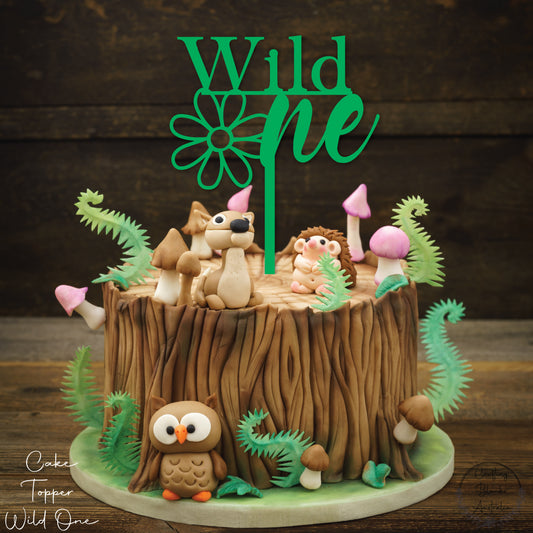 Wild One • Cake Topper • 150mm
