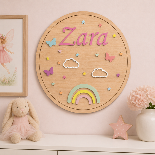 Rainbow • Custom Sign • 300mm
